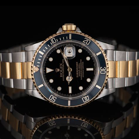 Rolex Submariner Steel Gold Restoration 